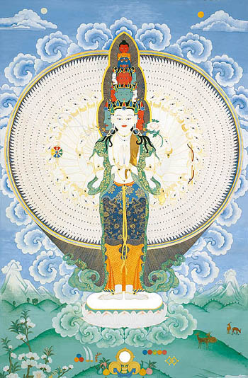 Avalokitesvara de mil brazos